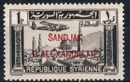 ALEXANDRETTE  Timbre Poste Aérienne N°2* Neuf Charnière TB Cote : 3€00 - Unused Stamps