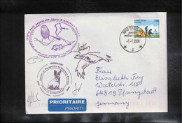 Greenland / Groenland 2008 International Expedition For The Research Of Arctic Ecology Interesting Signed Letter - Briefe U. Dokumente