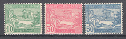 Tunisia 1922 YT. 76/78 Ruines Du Capitole Du Dougga Full Set MNH F - Neufs