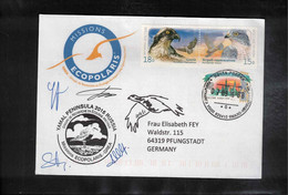 Russia 2016 Expedition For The Research Of Arctic Ecology ECOPOLARIS  Interesting Signed Letter - Expéditions Arctiques