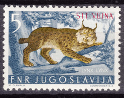 Italy Yugoslavia Trieste Zone B, Animals 1954 Mi#124 Sassone#102 Mint Hinged - Nuevos