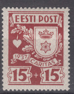 Estonia Estland 1937 Mi#128 Mint Hinged - Estonia