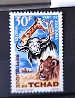 TCHAD Girafes, Girafe, Giraffe, Jirafa. Yvert N° 108 ** MNH - Giraffe