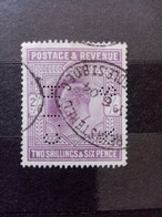 GRANDE BRETAGNE. 1902. Edward VII . N° 118 Oblitéré. Perforation C.I.H. Côte YT 2020 : 130,00 € - Used Stamps