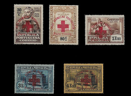 PORTUGAL PORTE FRANCO - 1936 SET SURCHARGED MH (PLB#01-141) - Nuovi