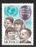Monaco 1996 50th United Nations Children's Fund (UNICEF) Mi 2316  MNH(**) - Nuevos