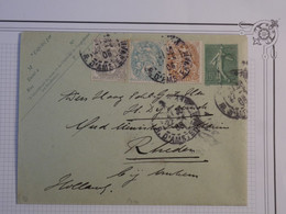 BM16 FRANCE BELLE  LETTRE 1906  PARIS A RHEDEN NEDERLAND    +AFFRANCH. INTERESSANT ++ - Andere & Zonder Classificatie