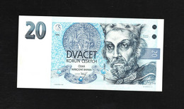 République Tchèque, 20 Korun, 1994-1996 Issue - Czech Republic