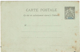 CTN27B- ST PIERRE & MIQUELON EP CP ALLEGORIE 10c ACEP N°2 - Postal Stationery