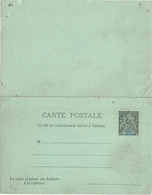 CTN27B- ST PIERRE & MIQUELON EP CPRP ALLEGORIE 10c ACEP N°3 - Interi Postali