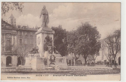 Nice, Nizza, Statue Et Place Garibaldi, Frankreich - Monuments, édifices