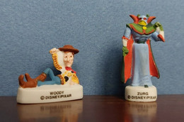 TOY STORY 2  - LOT DE 2 FEVES MATES - Disney