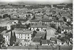 30 VERGEZE CENTRE VILLE LES ECOLES VUE AERIENNE GARD - Vergèze