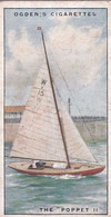 Yachts & Motor Boats 1931 - The Poppet - Ogdens  Cigarette Card - Original  - Ships - Sealife - Ogden's