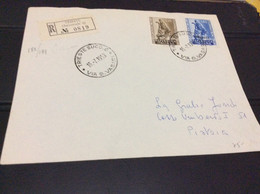 Trieste Storia Postale AMG FTT 1953 - Poststempel