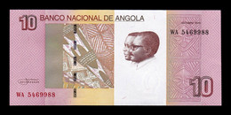 Angola 10 Kwanzas 2012 Pick 151B Sc Unc - Angola