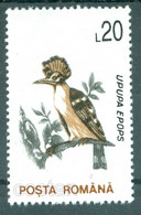 1993/1995 Hoopoe/Upupa Epops,Wiedehopf,Birds,Vögel,Romania,M.4878 Y-WP,Watermark Paper -variety/MNH - Unused Stamps