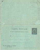 CTN27B- ANJOUAN EP CPRP 10c ACEP N°2 NEUVE TRACE DE CHARNIERES AU VERSO - Storia Postale