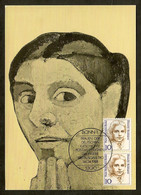 BRD 1988  Mi.Nr. 1359 , Paula Modersohn-Becker - Maximum Card - Erstausgabetag Bonn 10.04.88 - Maximumkarten (MC)