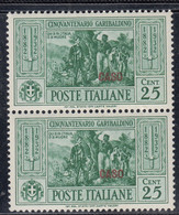 1932 Giuseppe Garibaldi 2 Valore Coppiola Sass. 19 MNH** Cv 280 - Ägäis (Caso)