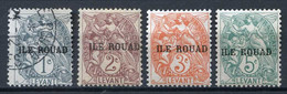 ROUAD > Yvert N° 4 Ø + 5 à 7 ⭐ Ch - Type Blanc - Unused Stamps