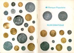 CATALOGUE NUMISMATIQUE BANQUE PÖPULAIRE DU NORD 1982 - Livres & Logiciels