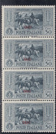 1932 Giuseppe Garibaldi Blocco Di 4 Valori Sass. 20 MNH** Cv 280 - Ägäis (Caso)