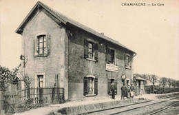 95 - CHAMPAGNE - S08578 - La Gare - L1 - Champagne Sur Oise