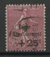 CAISSE D'AMORTISSEMENT N° 254 3ème Série Cote 30 € Oblitéré. TB - 1927-31 Cassa Di Ammortamento