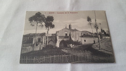 ANTIQUE POSTCARD PORTUGAL SERPA - CONVENTO DE S. FRANCISCO USED 1914 - Beja