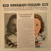 Fonografo Italiano RIA ROSA Una Nonna Del Femminismo LP Vinile - Autres - Musique Italienne