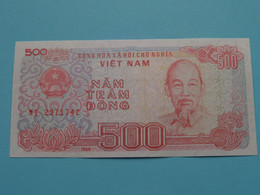 500 NAM TRAM DONG - 1988 () Vietnam ( Voir / See > Scans ) UNC ! - Vietnam