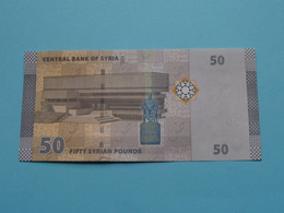 50 ( Fifty ) Syrian Pounds > 2009 > Central Bank Of Syria ( For Grade, Please See Photo ) UNC ! - Siria