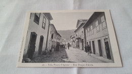 ANTIQUE POSTCARD PORTUGAL VILA POUCA DE AGUIAR - RUA DUQUE DE AVILA UNUSED 1900'S - Vila Real
