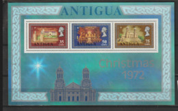 Antigua  1972  SG  MS  338  Christmas  Unmounted Mint Miniature Sheet - 1960-1981 Autonomie Interne