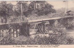 CONGO BELGE  Pont De La Lukula Dans Le Mayumbe   Brug Ovrer De Lukula In Mayumbe - Belgian Congo - Other