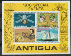 Antigua  1976  SG  525  Special Events  Unmouted Mint Miniature Sheet - 1960-1981 Autonomie Interne