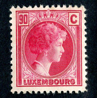 167 Lux 1927 YT.178 M* Cat 1.50€ (Offers Welcome!) - 1926-39 Charlotte De Perfíl Derecho