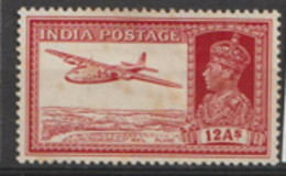 India  1937   SG  258   12as Mounted Mint - Ongebruikt