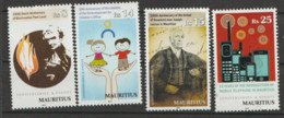 Mauritius  2014  SG 1172-5  Anniversaries  Unmounted Mint - Mauritanie (1960-...)