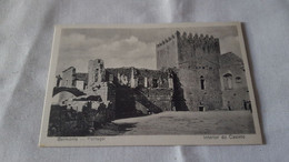 ANTIQUE POSTCARD PORTUGAL BELMONTE - INTERIOR DO CASTELO UNUSED - Castelo Branco