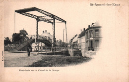 Saint Amand Les Eaux - Pont Levis Sur Le Canal De La Scarpe - Saint Amand Les Eaux