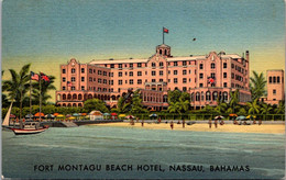 Bahamas Nassau Fort Montagu Beach Hotel Curteich - Bahamas