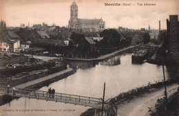 Merville - Vue Générale - Péniche - Batellerie - Merville