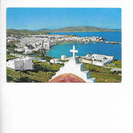 MYKONOS. THE WORLD RENOWNED DAZZLING WHITE ISLAND OF THE AEGEAN. / OLYMPIC AIRWAYS. - Grecia