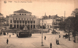 Liège - Place De La République Française - Tram Tramway - Belgique Belgium - Liège