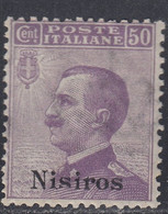 1912 1 Valore Sass. 7 MNH** Cv 12.5 - Egeo (Nisiro)