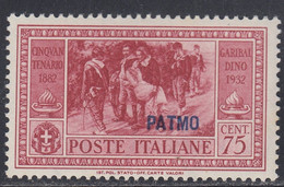 1932 Giuseppe Garibaldi 1 Valore Sass. 22 MNH** Cv 70 - Egée (Patmo)