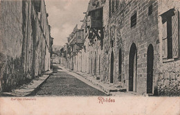 CPA GRECE - RHODES - Rue Des Chevaliers - Grèce