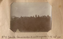 Zeitenlik - Ww1 - Militaria - Photo Ancienne - Course Comique De Mulets Le 25 Décembre 1915 - Grèce Greece - Grèce